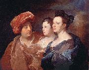 Hyacinthe Rigaud La famille Laffite oil painting on canvas